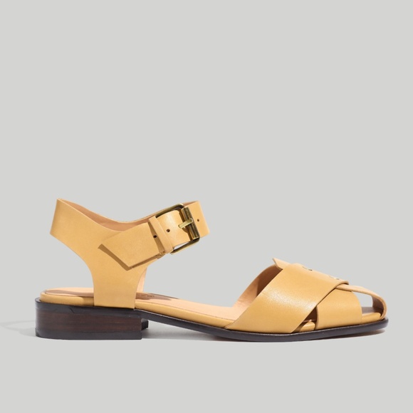 New MADEWELL Size 7.5 The Ira Sandal in Dried Straw - Picture 2 of 8